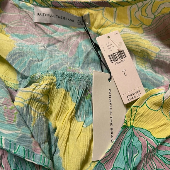 FAITHFULL THE BRAND Rafa Midi Dress in Lera Floral - Picture 5 of 14